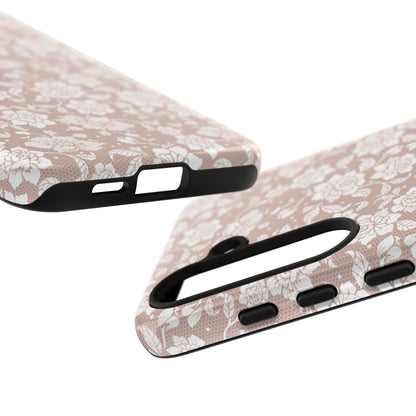 Lacey in Vanilla Iced Latte Samsung Galaxy Case