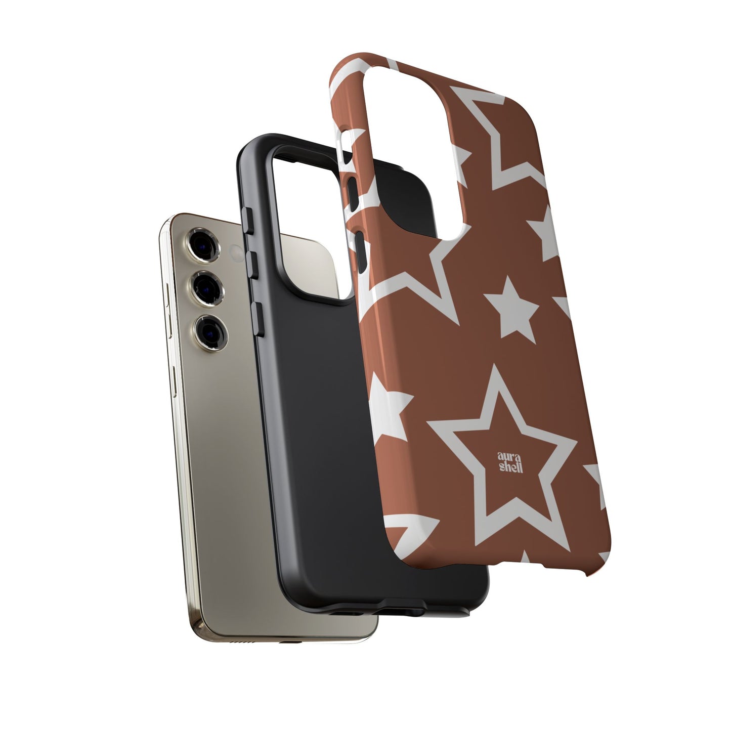 Stars in Terracotta Samsung Galaxy Case