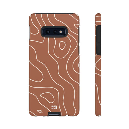 Minimalist in Terracotta Samsung Galaxy Case