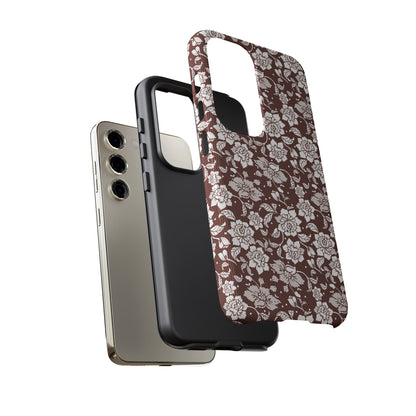 Lacey in Black Coffee Samsung Galaxy Case