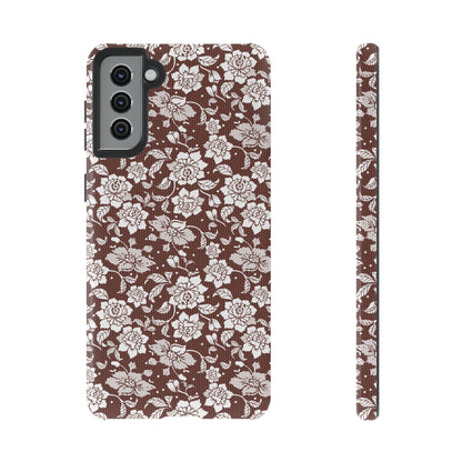 Lacey in Black Coffee Samsung Galaxy Case