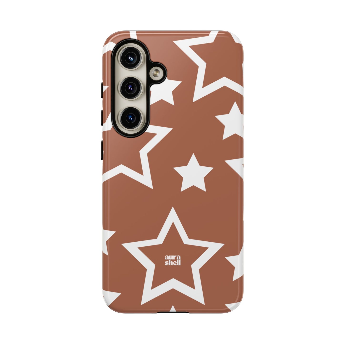 Stars in Terracotta Samsung Galaxy Case