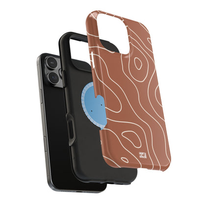 Shop Aura Shell Dual Layer Protective Cute Glossy Finish iPhone Case