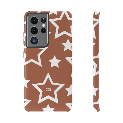 Stars in Terracotta Samsung Galaxy Case