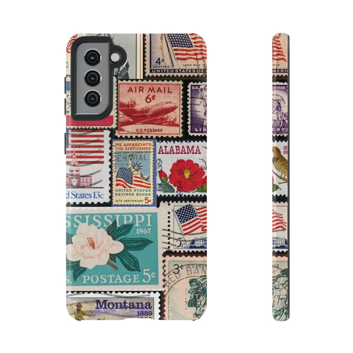 US Stamp Collection Samsung Galaxy Case