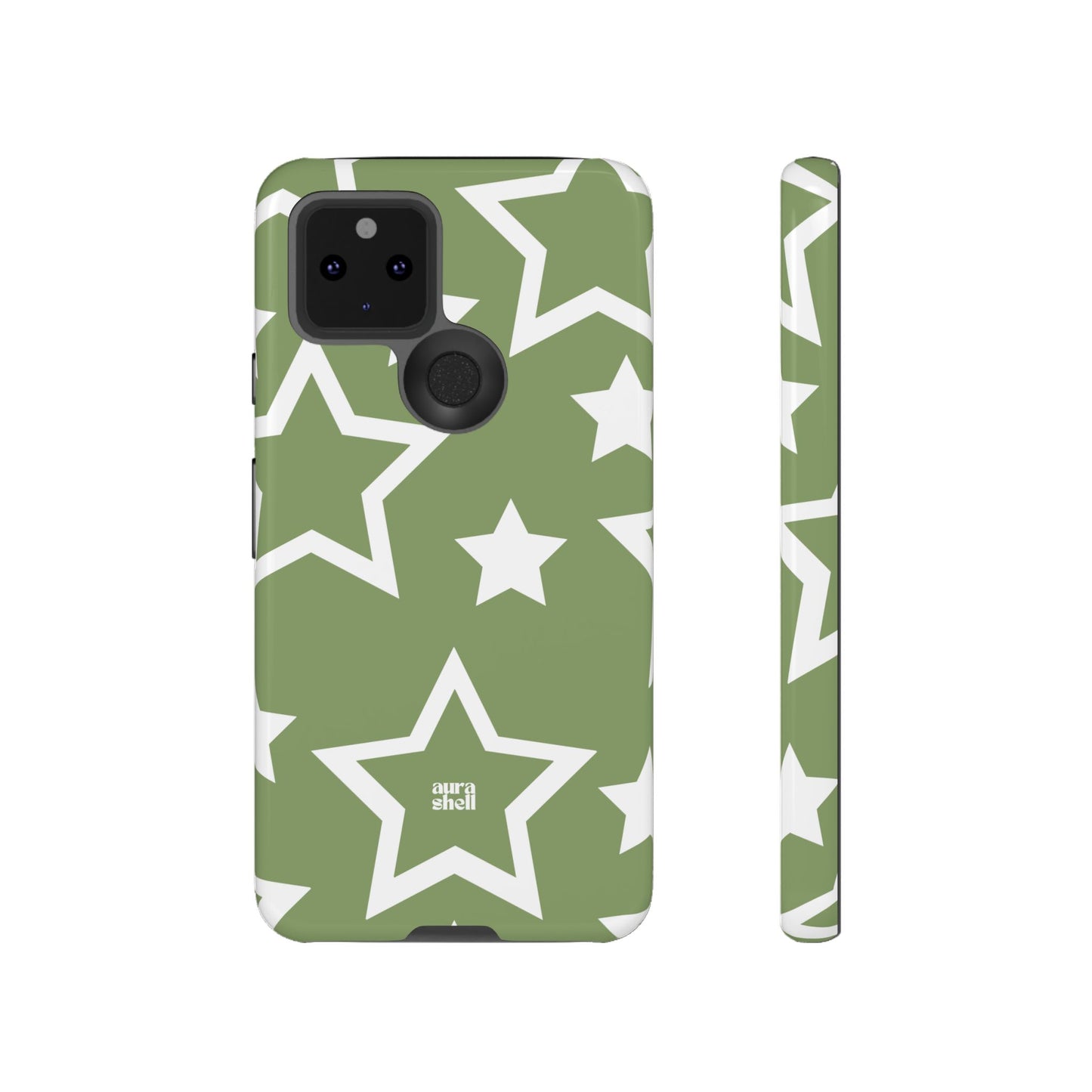 Stars in Matcha Google Pixel Case