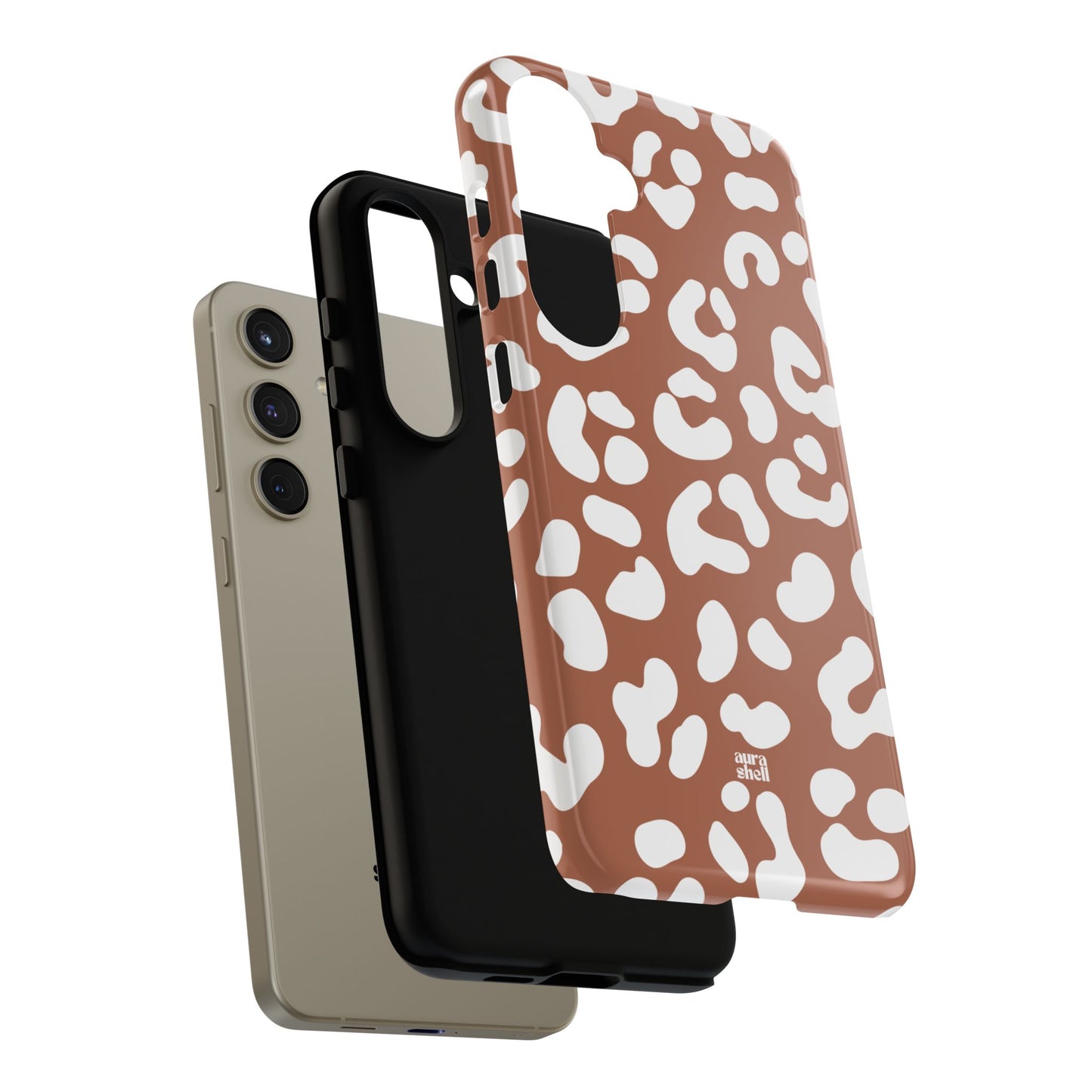 Cheetah Girl in Terracotta Samsung Galaxy Case