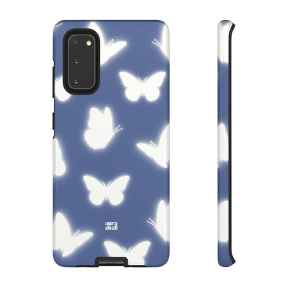 Butterflies in Denim Samsung Galaxy Case