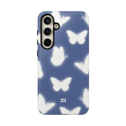 Butterflies in Denim Samsung Galaxy Case