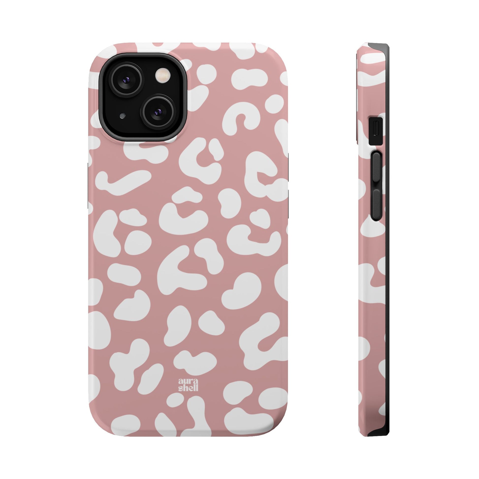 Shop Aura Shell Dual Layer Protective Cute Glossy Finish iPhone Case