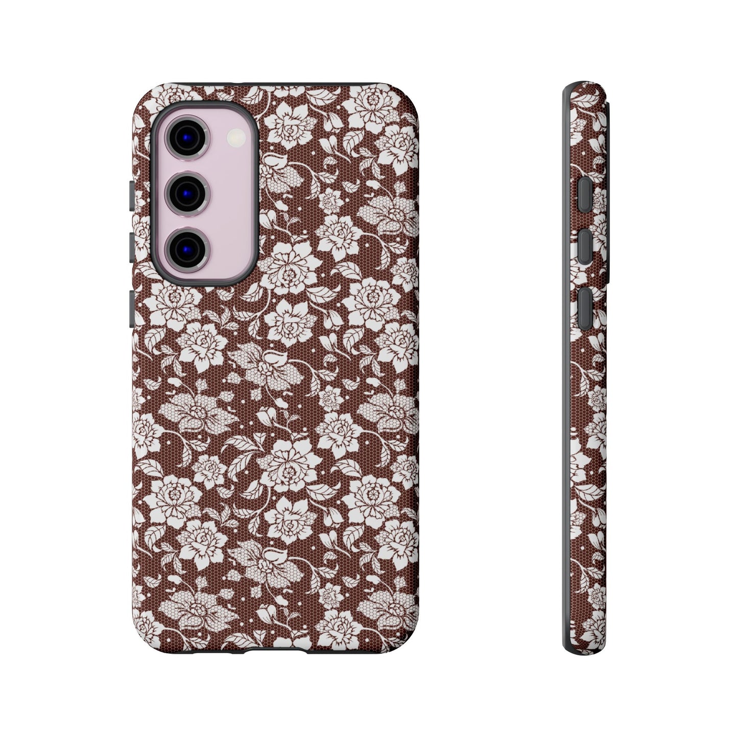 Lacey in Black Coffee Samsung Galaxy Case