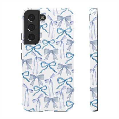 Blue Bows Samsung Galaxy Case