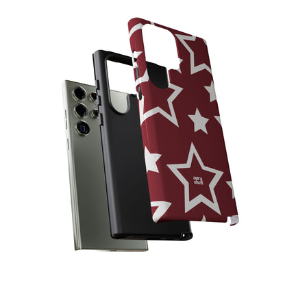 Stars in Red Wine Samsung Galaxy Case