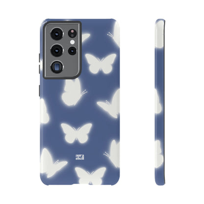 Butterflies in Denim Samsung Galaxy Case