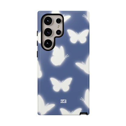 Butterflies in Denim Samsung Galaxy Case