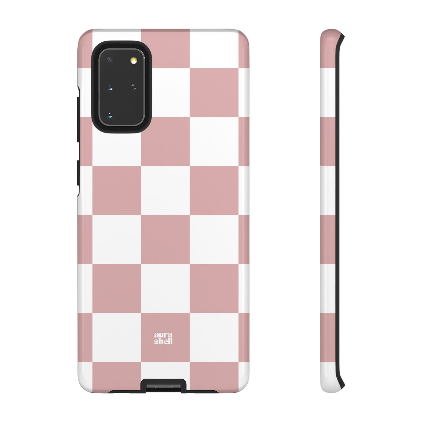 Checkers in Blush Samsung Galaxy Case