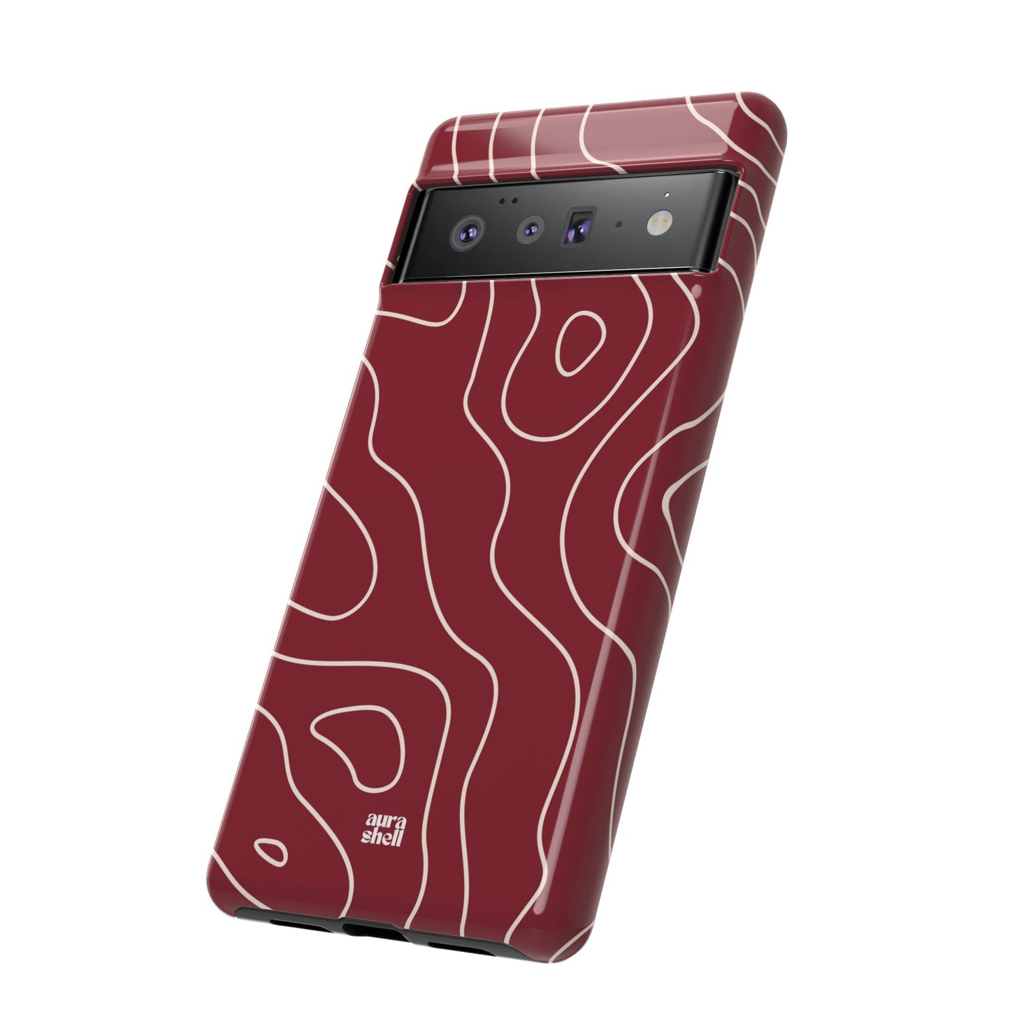 Minimalist in Red Wine Google Pixel Case