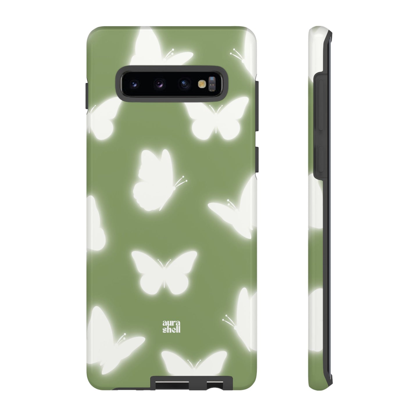 Butterflies in Matcha Samsung Galaxy Case