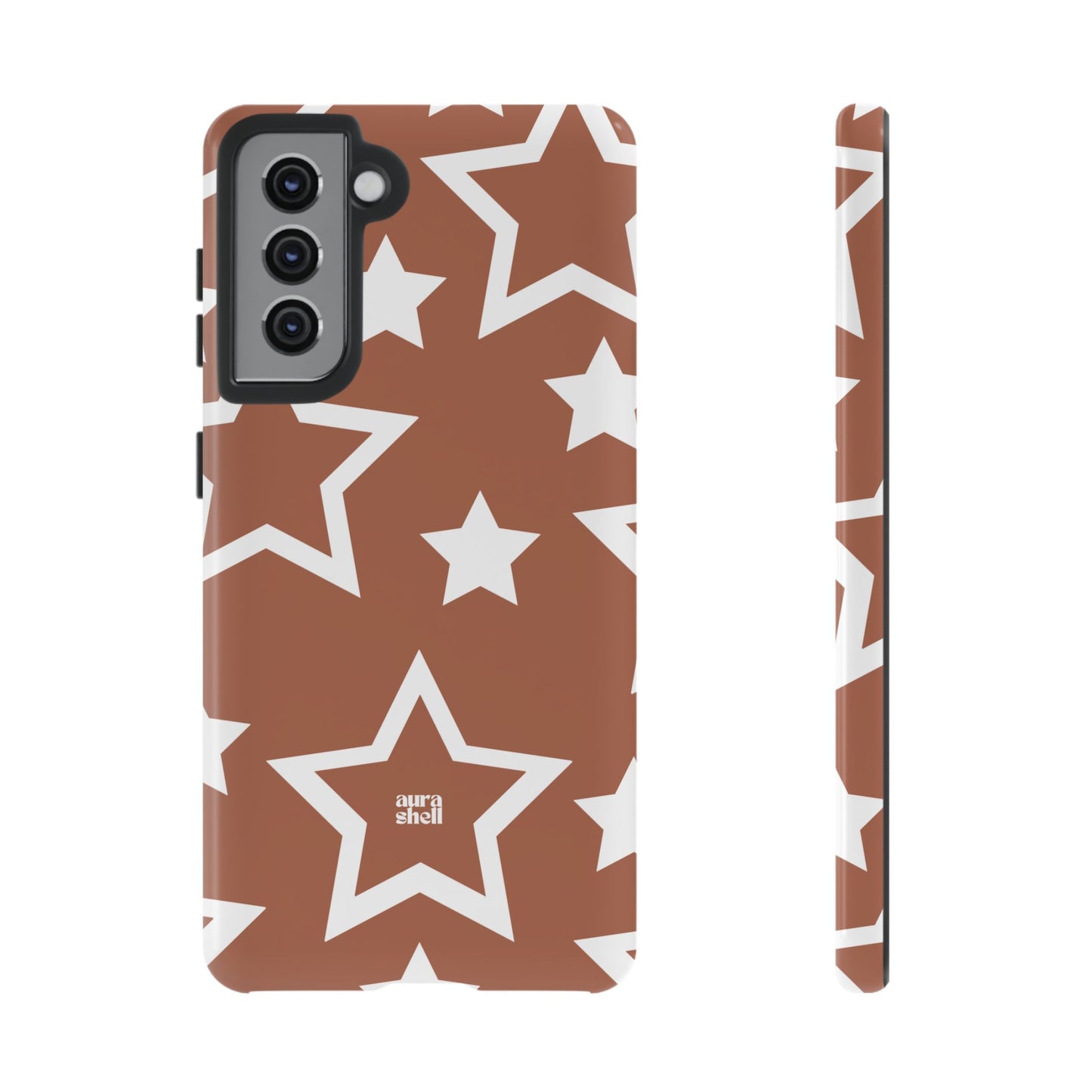 Stars in Terracotta Samsung Galaxy Case