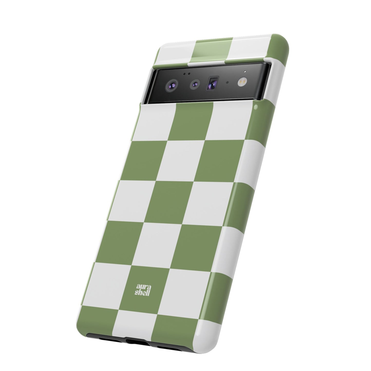 Checkers in Matcha Google Pixel Case