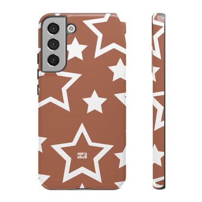 Stars in Terracotta Samsung Galaxy Case