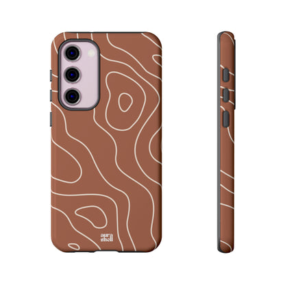 Minimalist in Terracotta Samsung Galaxy Case