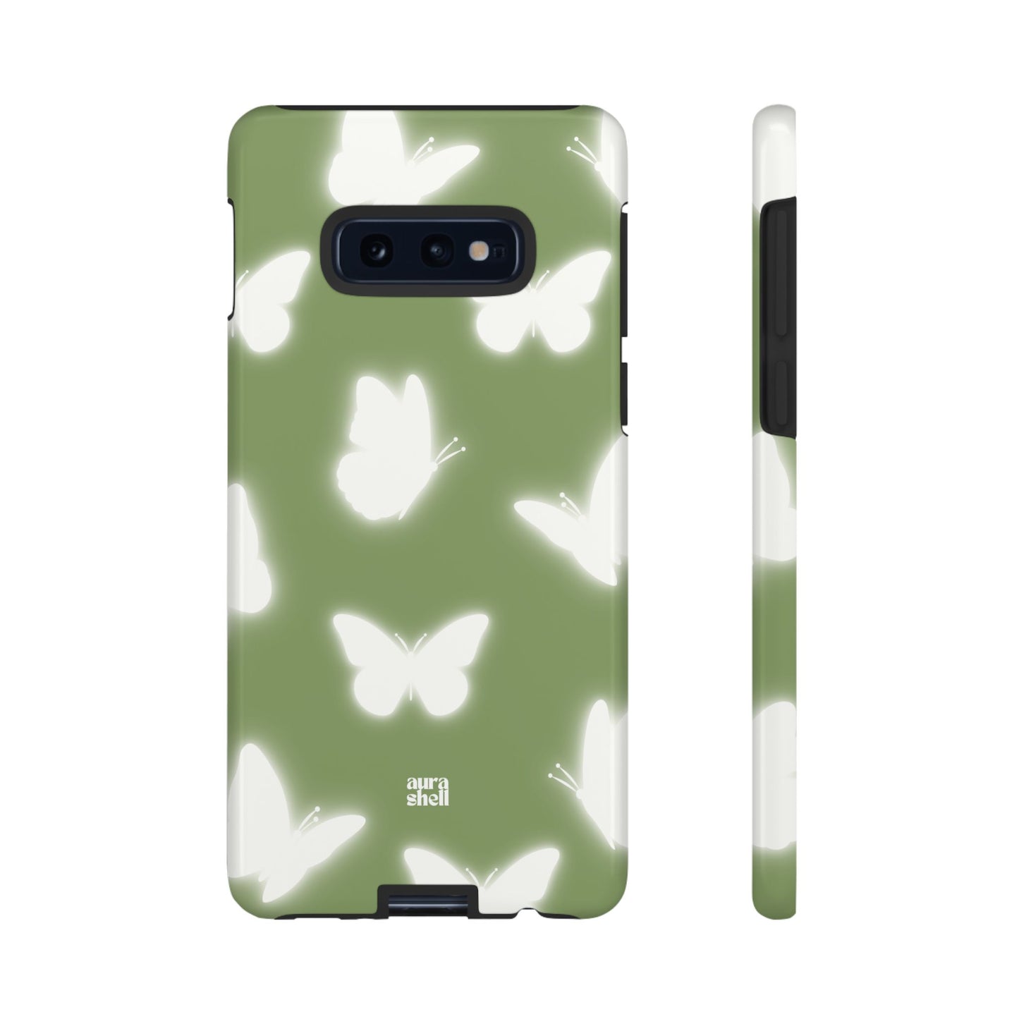 Butterflies in Matcha Samsung Galaxy Case