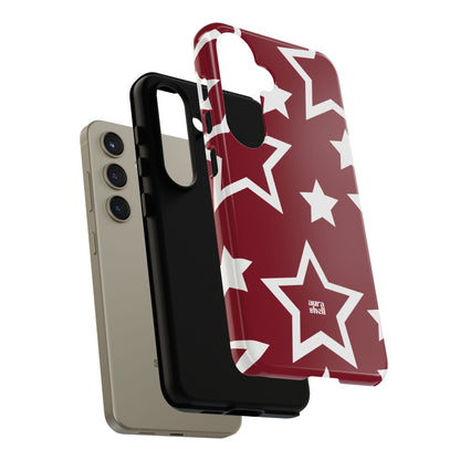 Stars in Red Wine Samsung Galaxy Case