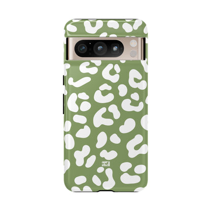 Cheetah Girl in Matcha Google Pixel Case