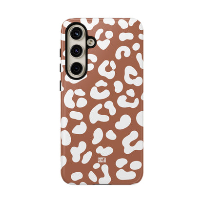 Cheetah Girl in Terracotta Samsung Galaxy Case