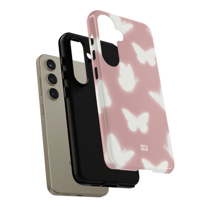 Butterflies in Blush Samsung Galaxy Case