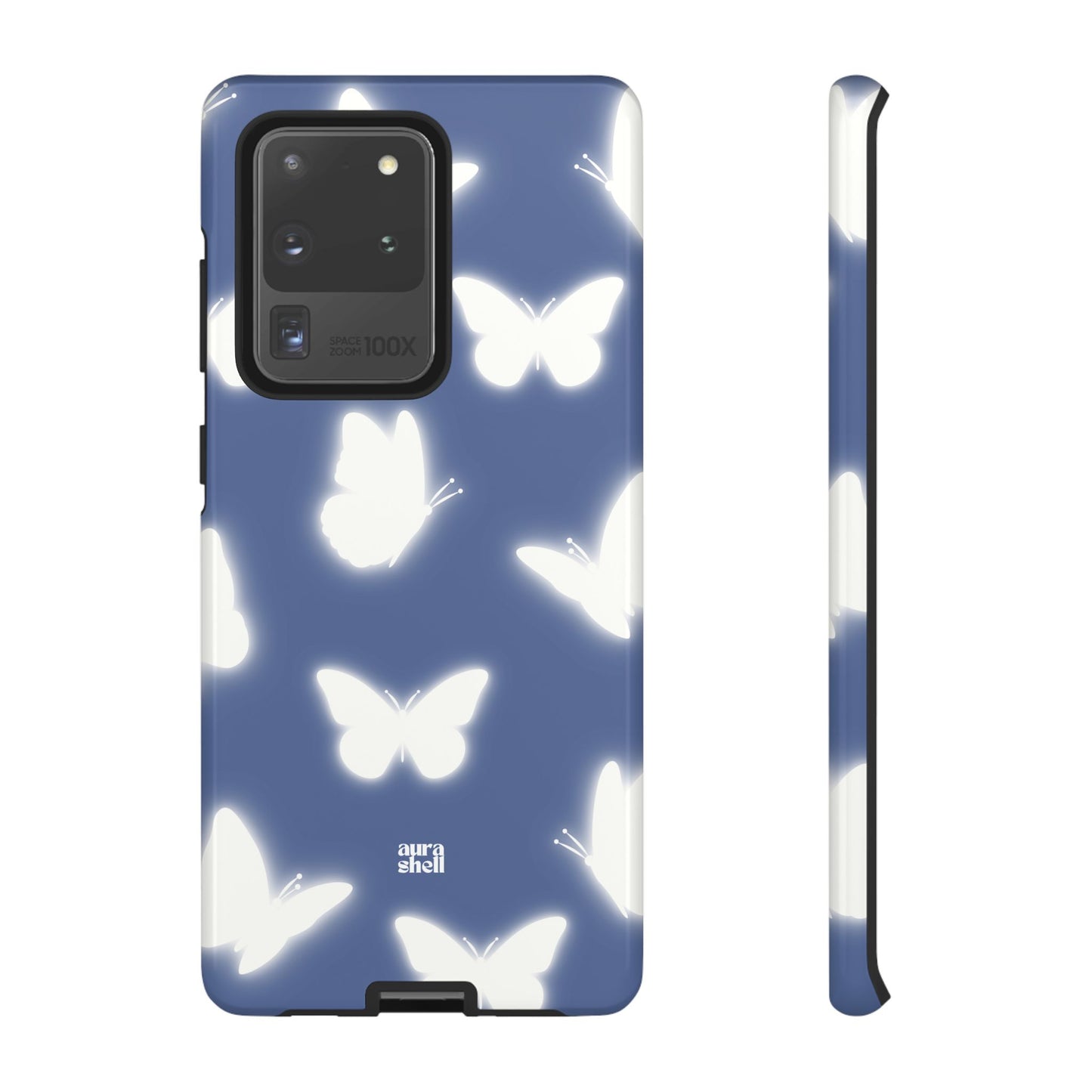 Butterflies in Denim Samsung Galaxy Case