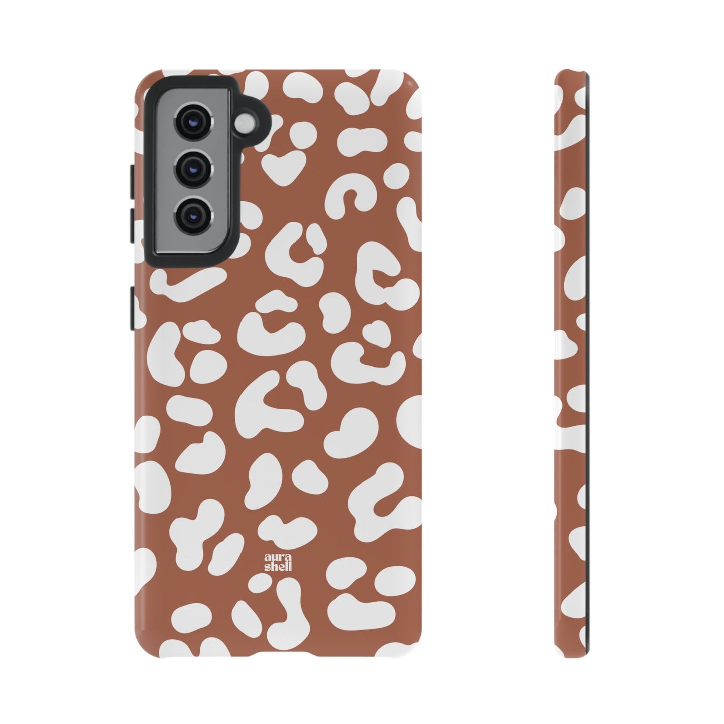 Cheetah Girl in Terracotta Samsung Galaxy Case