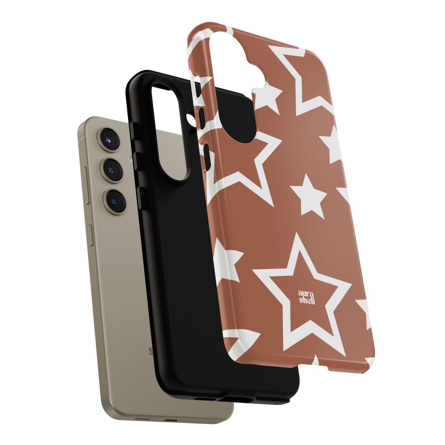 Stars in Terracotta Samsung Galaxy Case