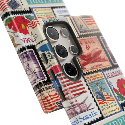 US Stamp Collection Samsung Galaxy Case