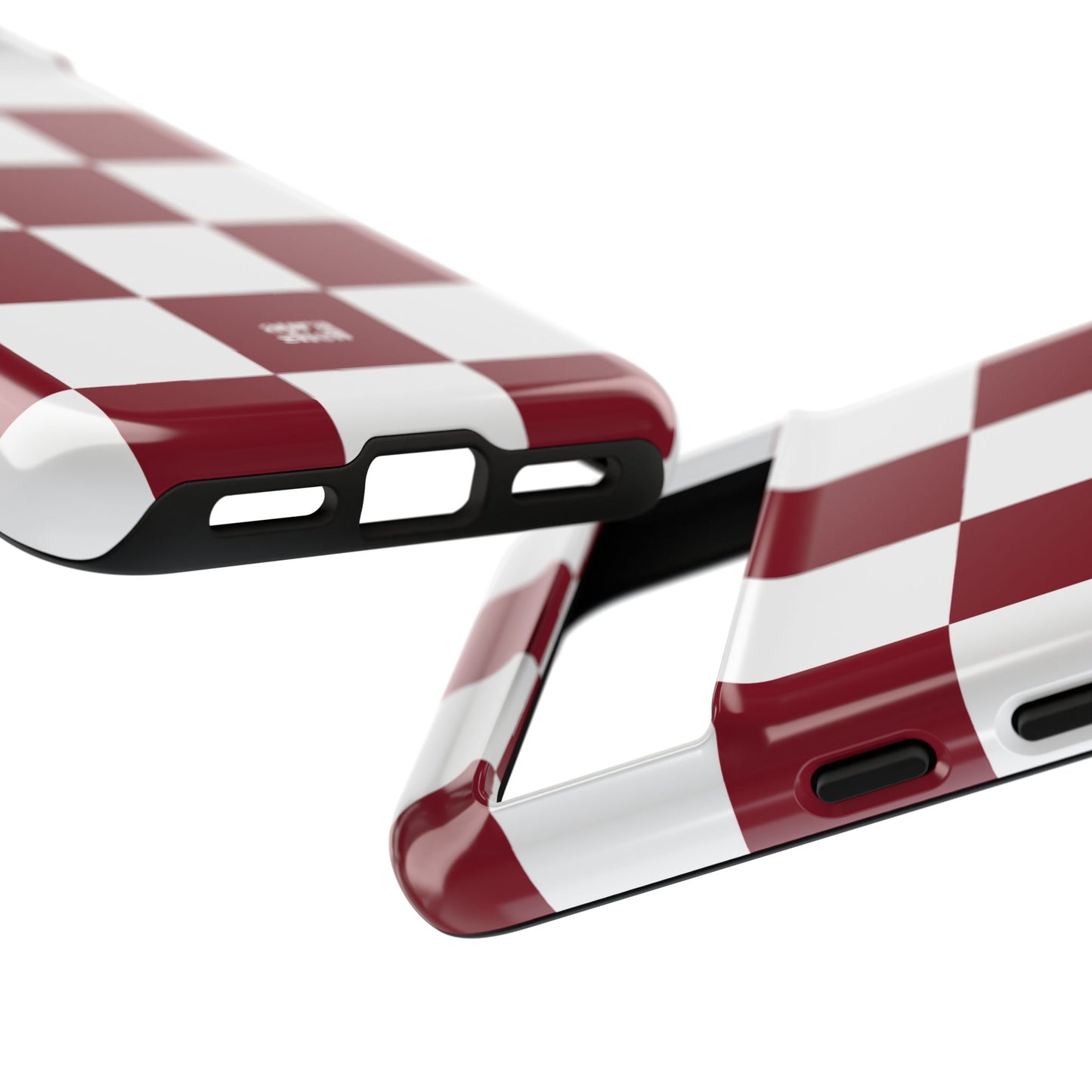 Checkers in Red Wine Google Pixel Case