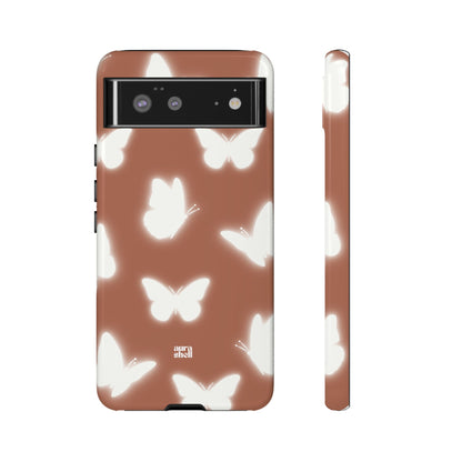 Butterflies in Terracotta Google Pixel Case