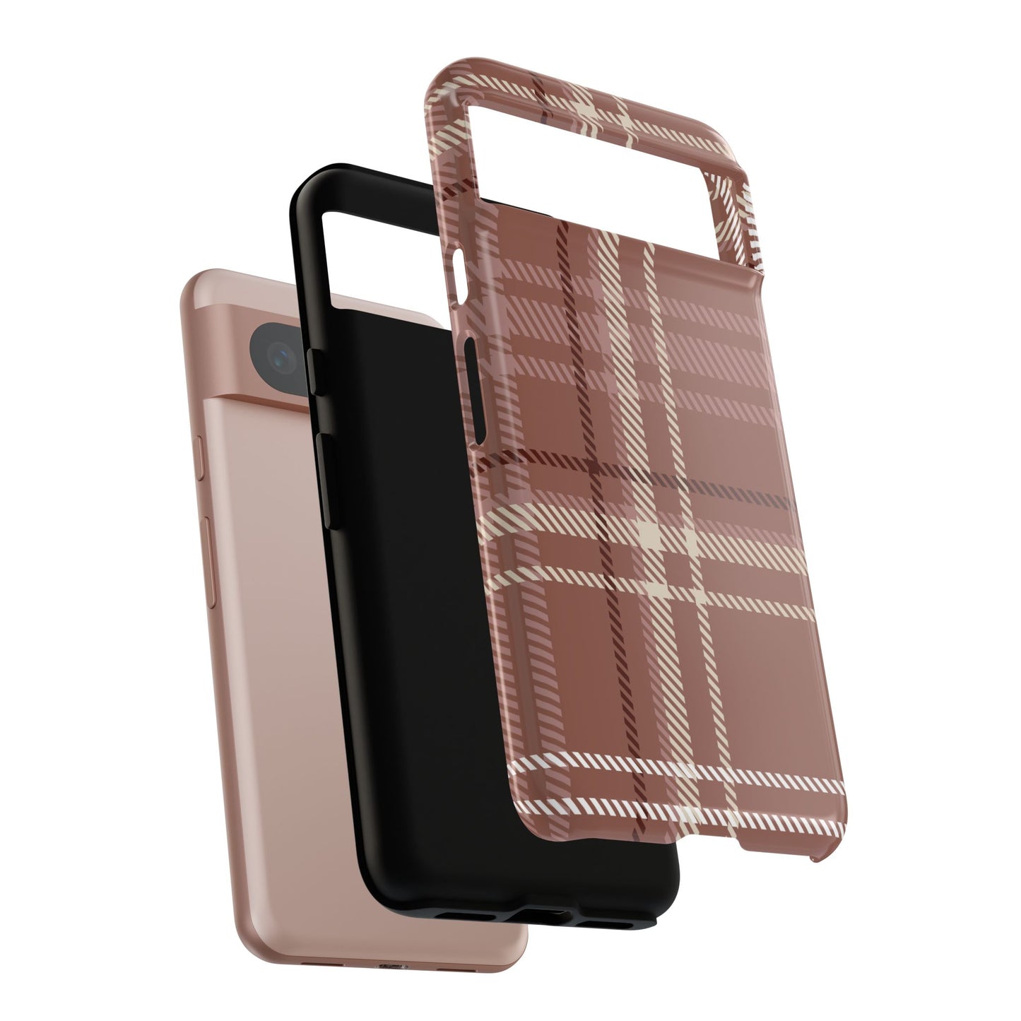 Plaid in Hazelnut Mocha Google Pixel Case