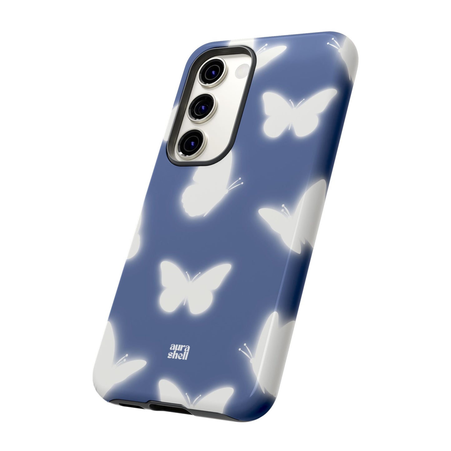 Butterflies in Denim Samsung Galaxy Case