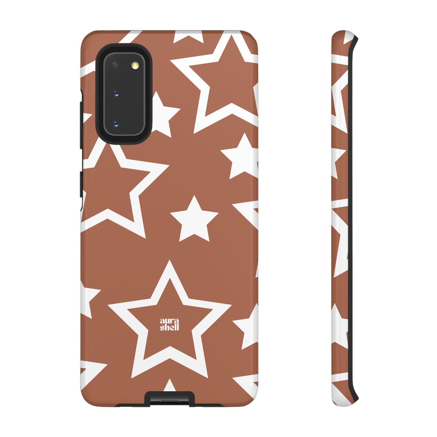 Stars in Terracotta Samsung Galaxy Case