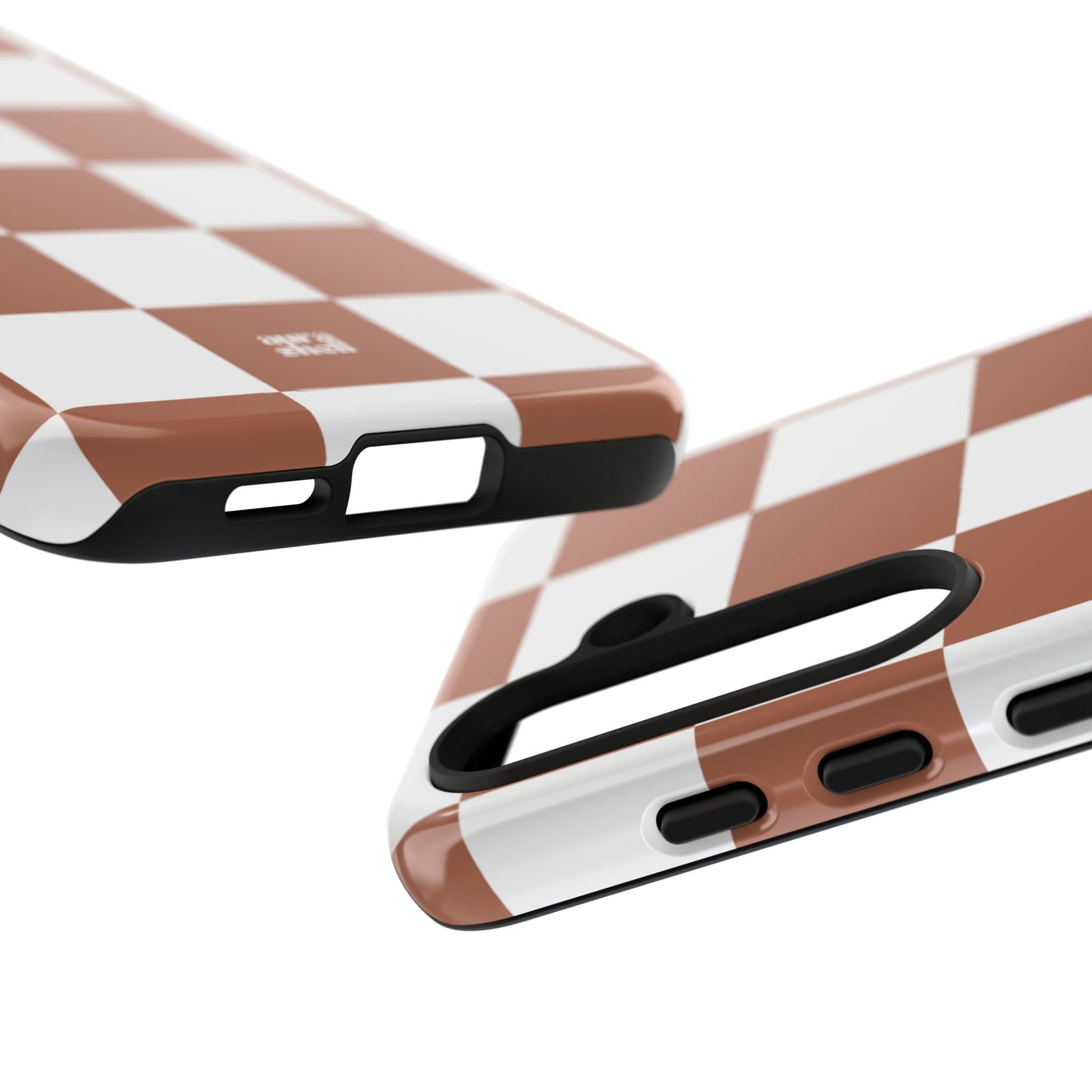 Checkers in Terracotta Samsung Galaxy Case