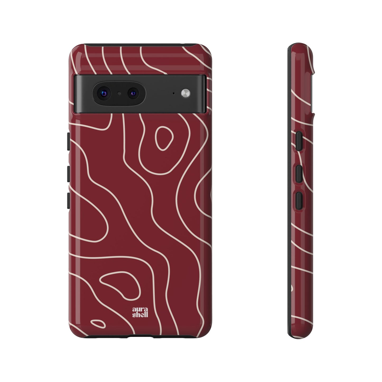 Minimalist in Red Wine Google Pixel Case