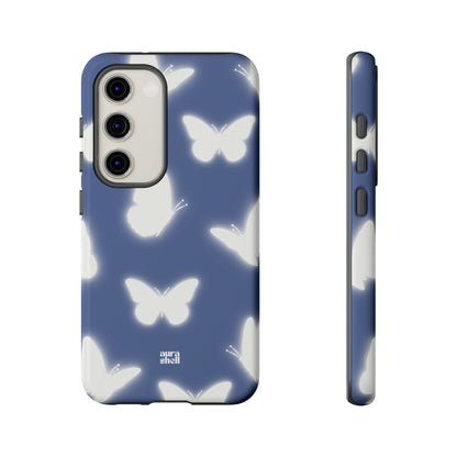 Butterflies in Denim Samsung Galaxy Case