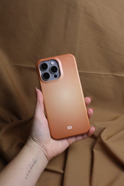 Aura in Terracotta iPhone Case - Aura Shell