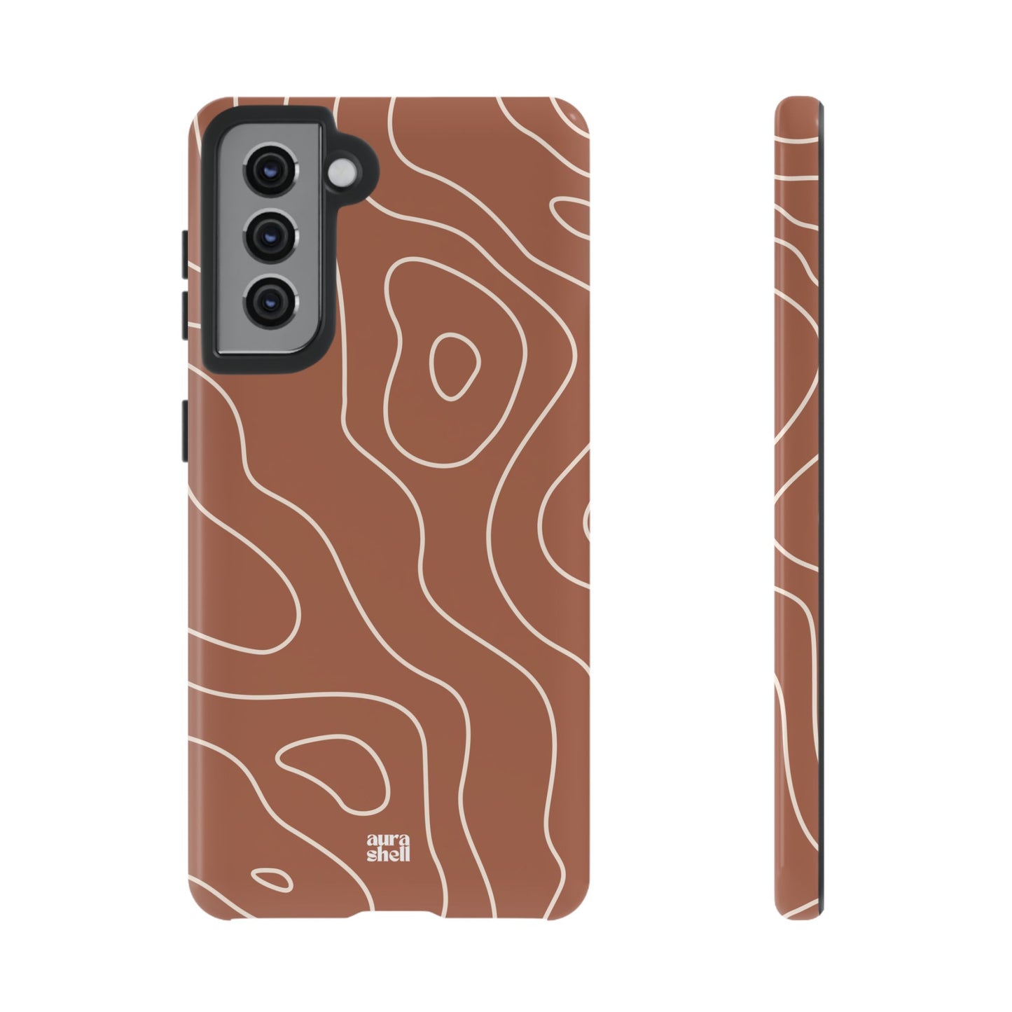 Minimalist in Terracotta Samsung Galaxy Case