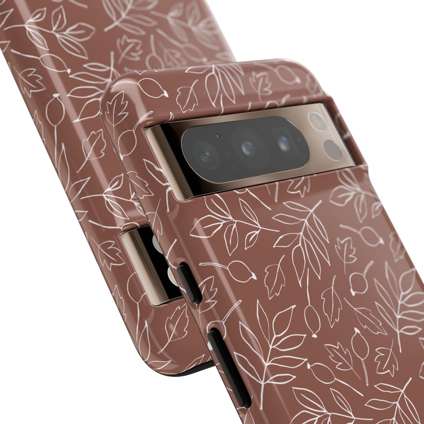 Falling Leaves in Hazelnut Mocha Google Pixel Case