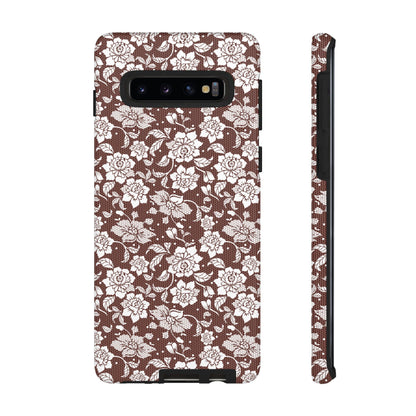 Lacey in Black Coffee Samsung Galaxy Case