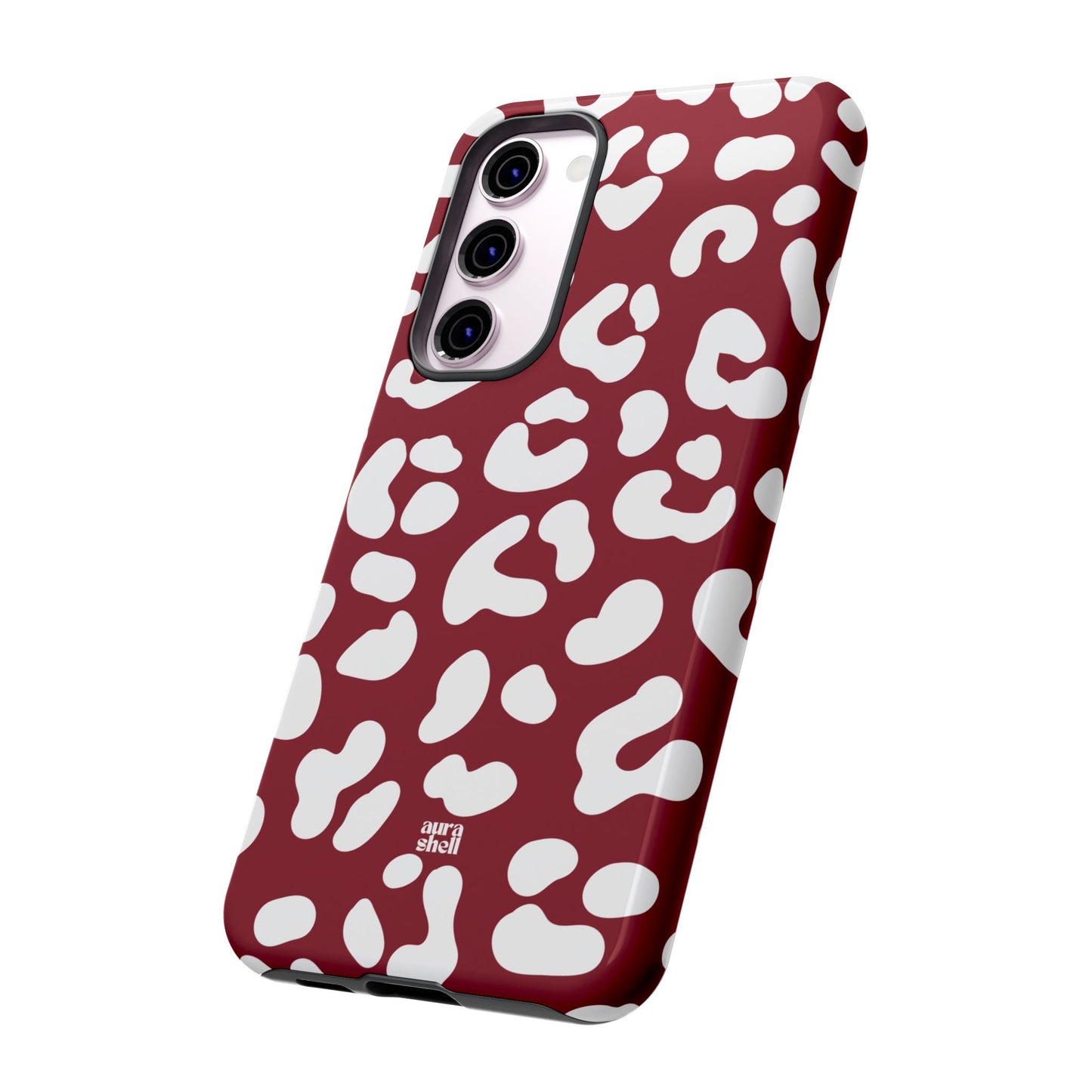 Cheetah Girl in Red Wine Samsung Galaxy Case