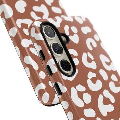 Cheetah Girl in Terracotta Samsung Galaxy Case