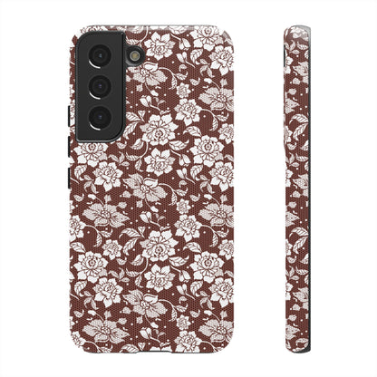 Lacey in Black Coffee Samsung Galaxy Case